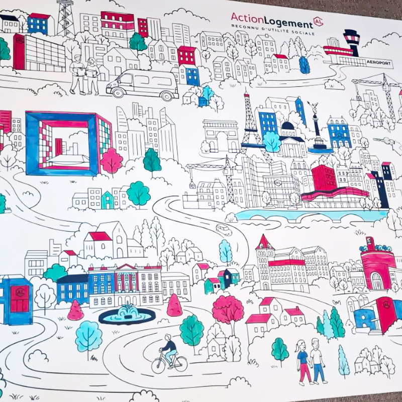 action logement fresque collaborative entreprise